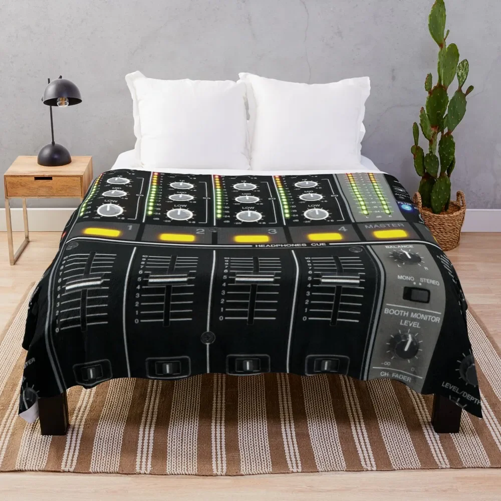 

DJ MIXER Throw Blanket All Season Lightweight Soft Blanket for Bed