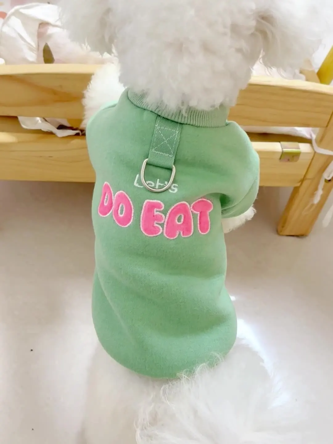 Dog Cat Hoodie Letter Print Pet Sweatshirt Warm Winter Clothes Cute Fashion Apparel For Small Dogs Cats With Free Shipping