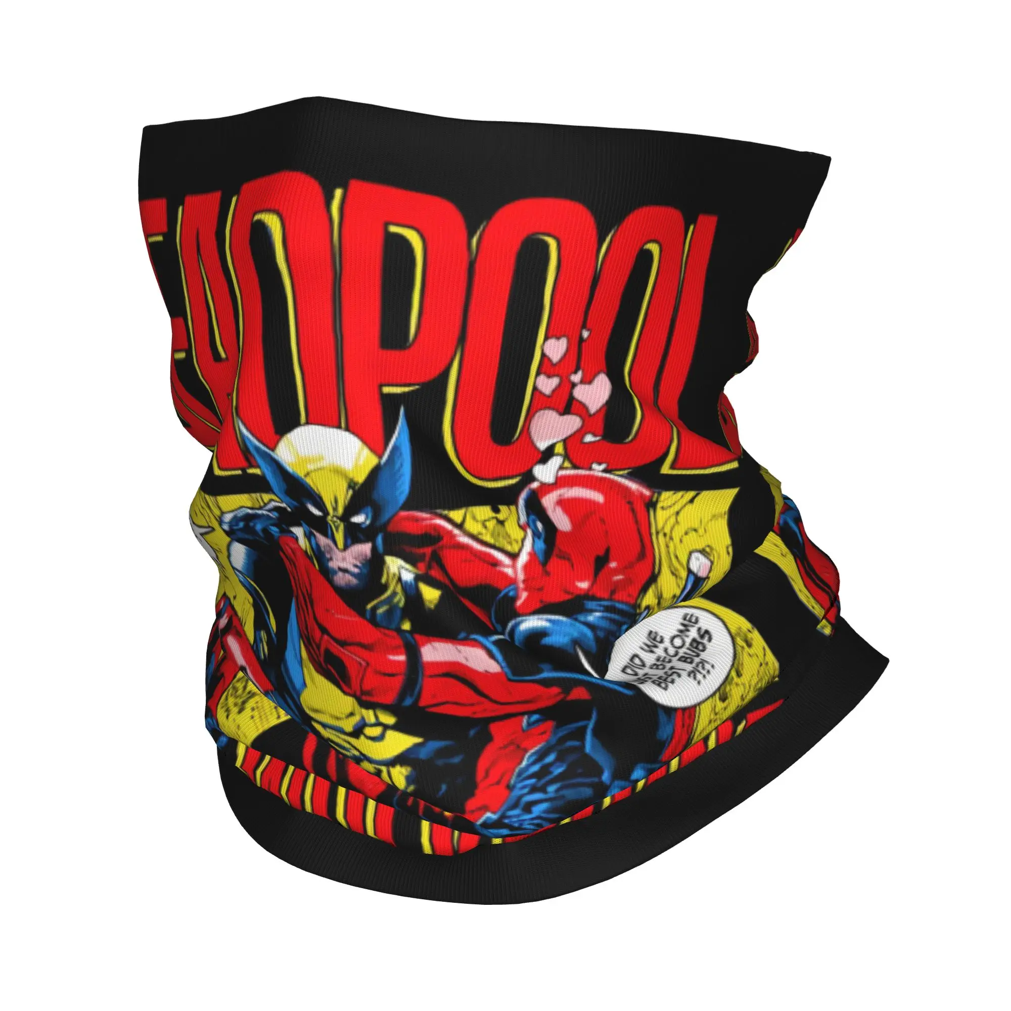 

Многофункциональный шарф-бандана Custom D-Deadpooles с мультяшным принтом для мужчин и женщин, защита от УФ-излучения, зимний, для велоспорта