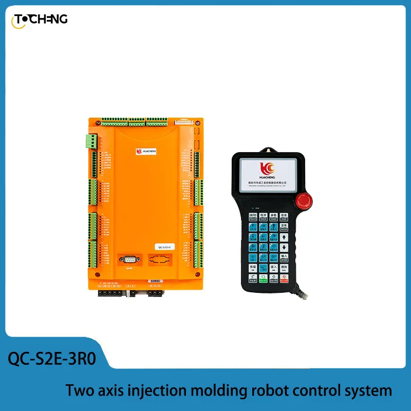 

HMI two-axis injection molding manipulator control system servo controller integrated drive and controller HMI QC-S2E-4R5