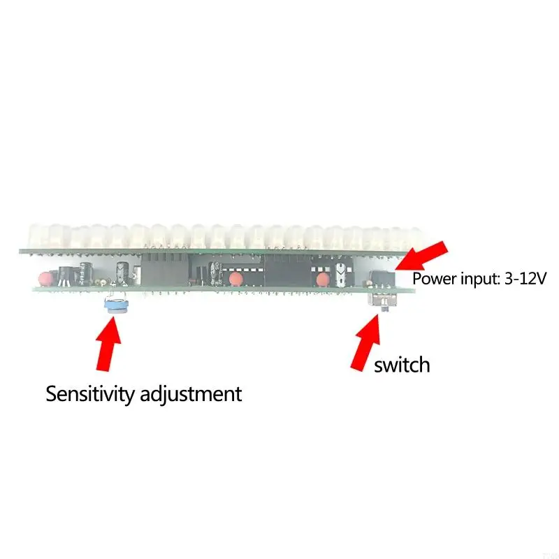 770D pour 3V-12V bricolage RVB LED Feld-20101 Indicateur LED FLAS