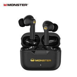 Monster XKT02 TWS Wireless Bluetooth 5.1  Headset Subwoofer HIFI Surround Sound Qualit Super Battery Life Bluetooth Earphones