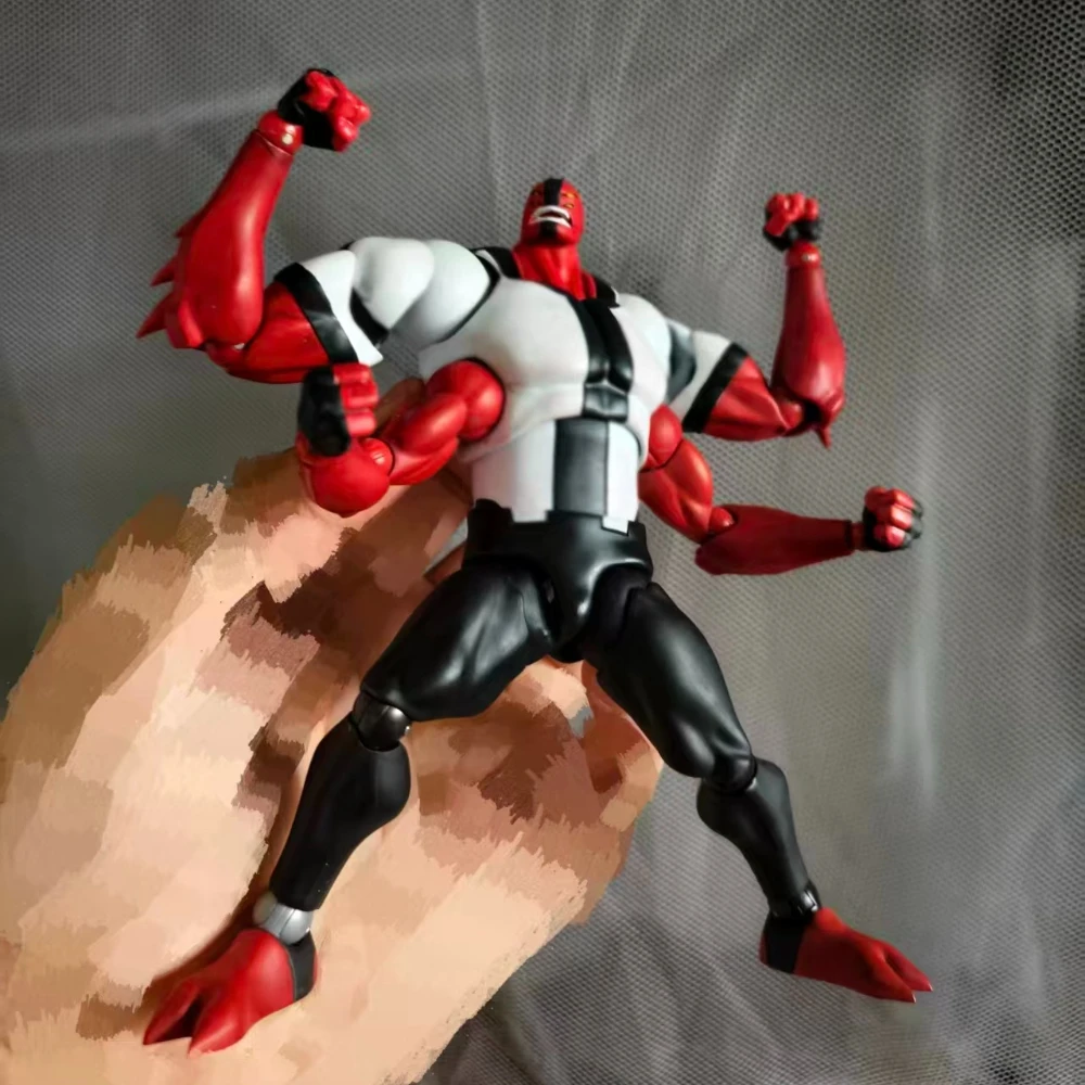 Ben10 Four Arms Super Articulated Action Figure Anime Model Collectible Toy
