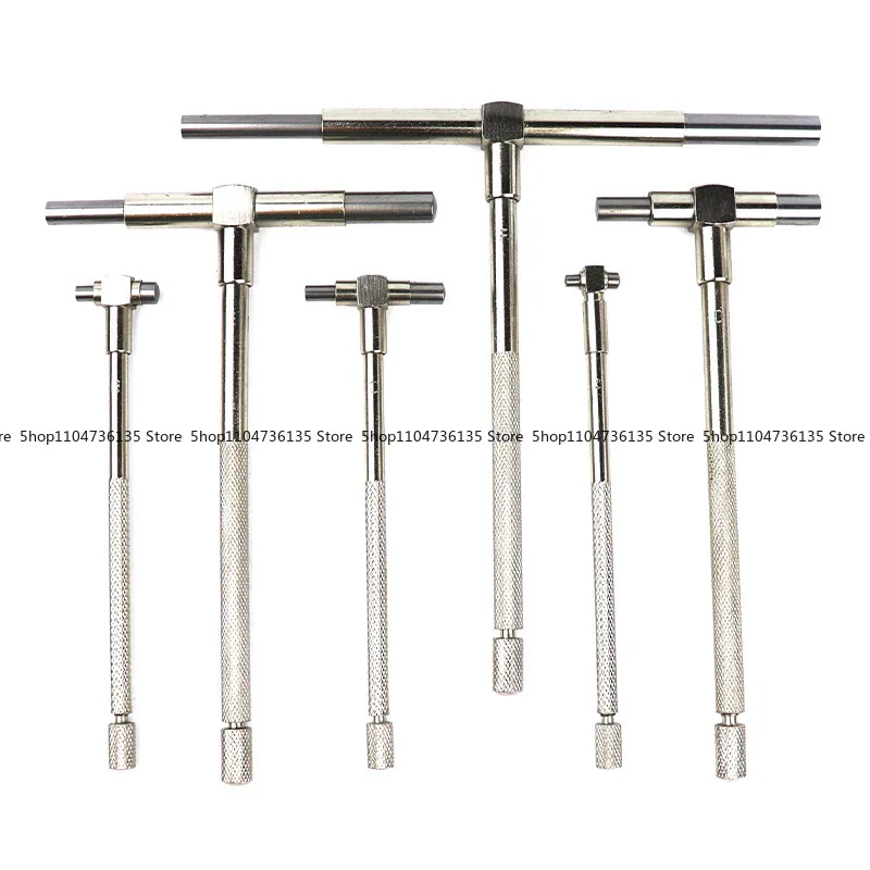 8-150Mm Inner Diameter Telescopic Gauge, Adjustable Inner Diameter, Round Head Aperture Gauge, Measuring Tool