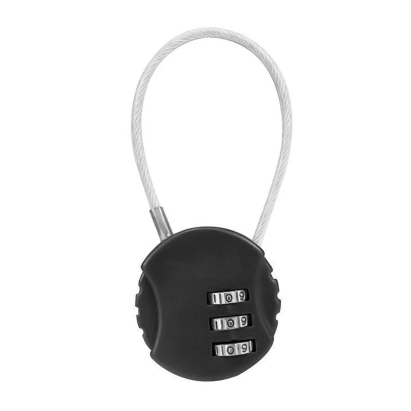 

G5AE Helmet Lock Multipurpose Electric Lock Suitcase Luggage Code Lock Cable