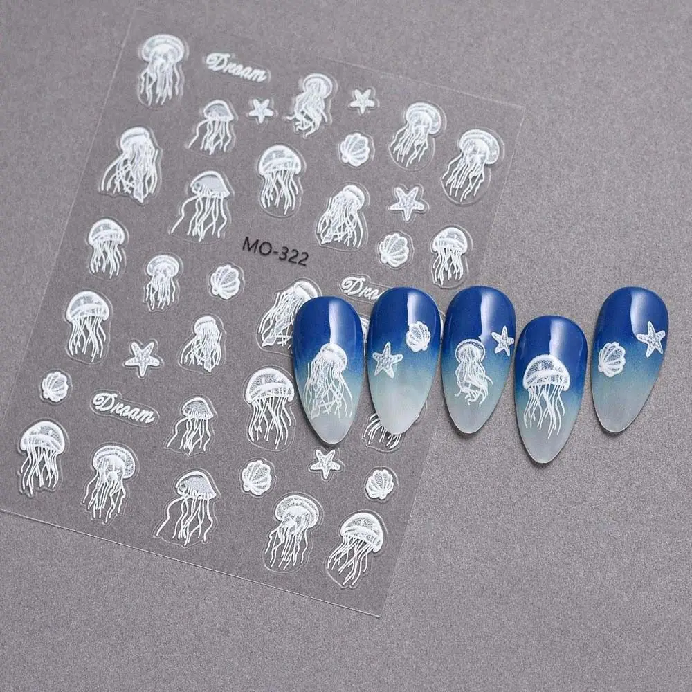 Conch Star Ocean Nail Stickers Starfish Ocean Shell Ocean Nail decalcomanie accessori per unghie forniture per unghie decorazioni per unghie oceaniche