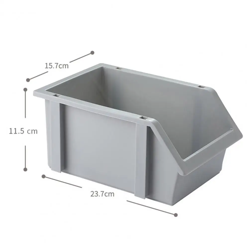 

Storage Box with Labels Grooved Storage Boxes Multi-box Desk Organizer Set for Office Home Supplies Stackable for Jewelry