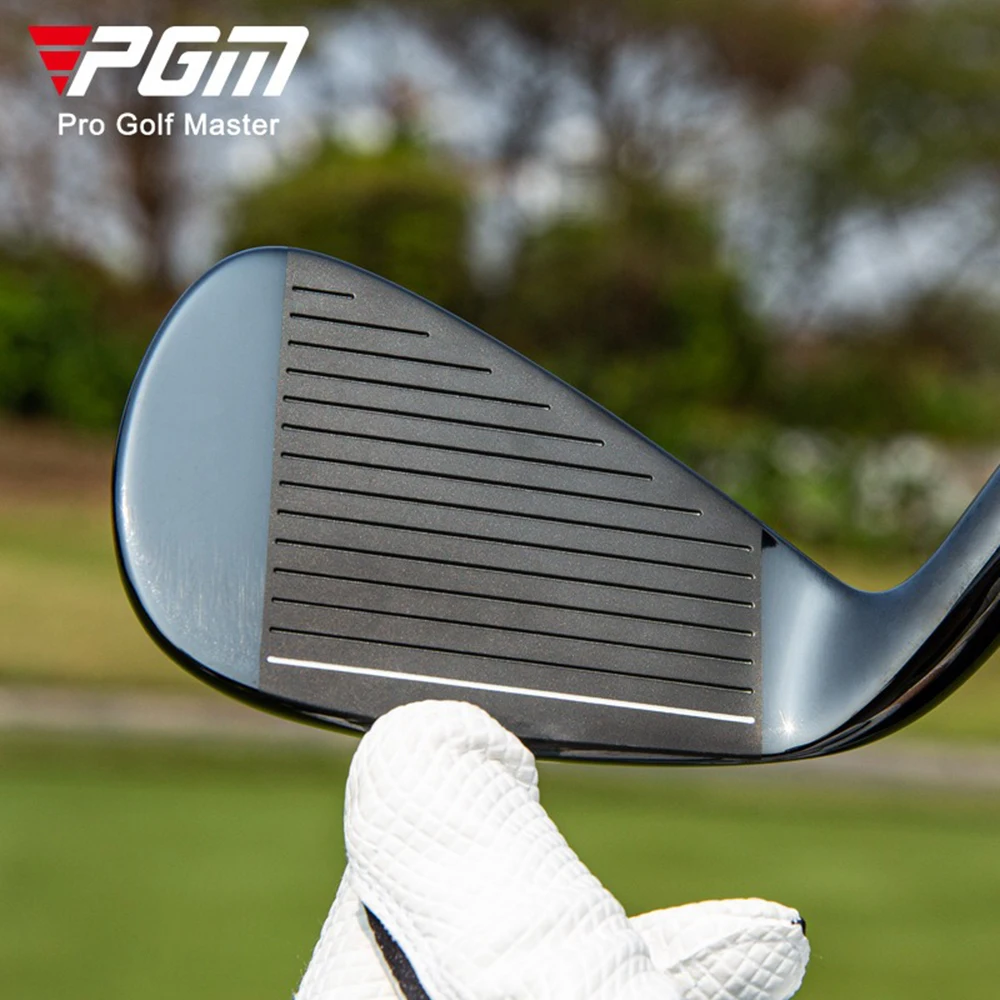 PGM Golf Clubs - TIG056 Men Single Stainless Steel 7-Iron Rod,Low Center of Gravity High Fault Tolerance R/S-class Carbon Shaft