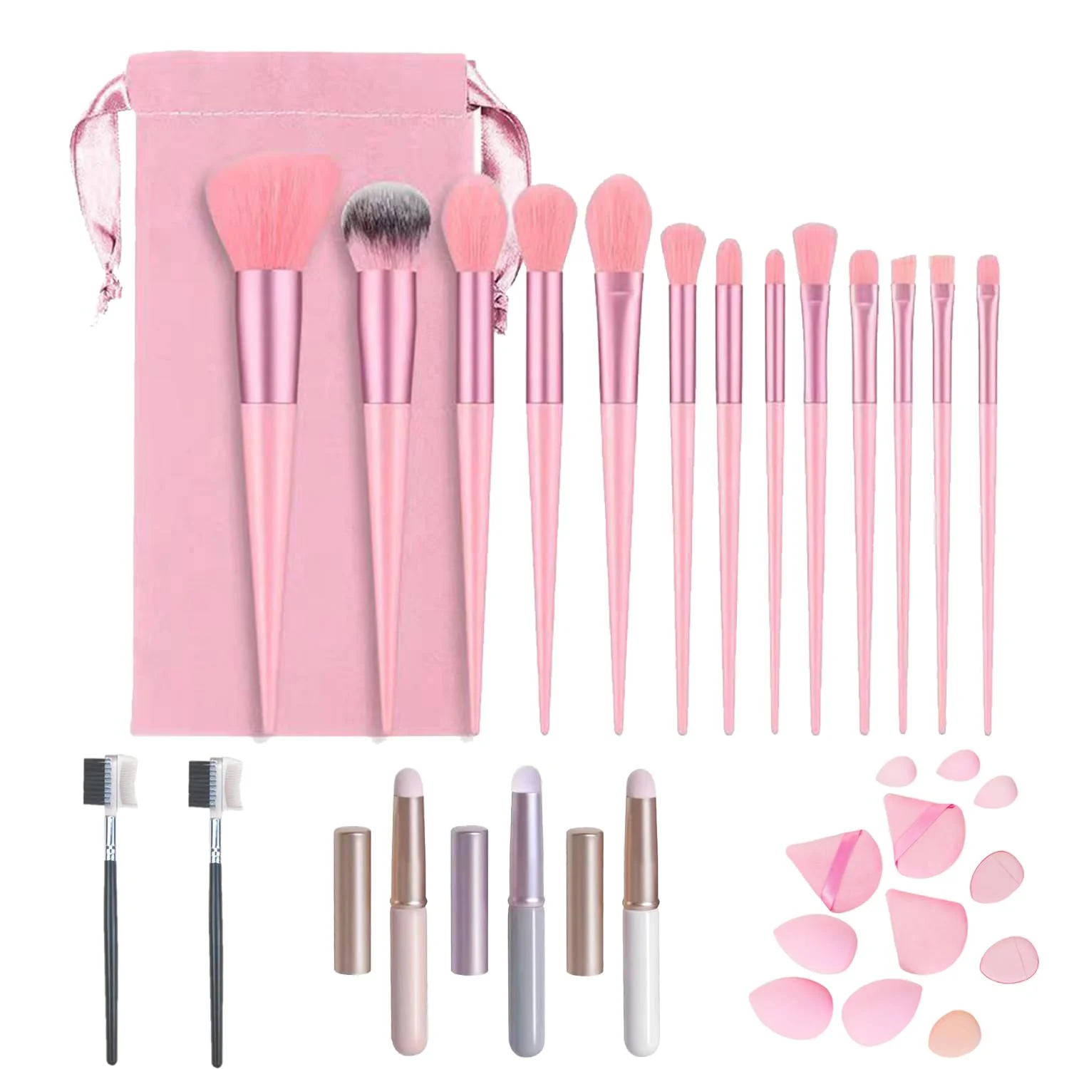 conjunto-de-pinceis-de-maquiagem-profissional-13-pecas-base-sintetica-premium-po-corretivo-sombra-iluminador-mistura-de-sobrancelha-blush