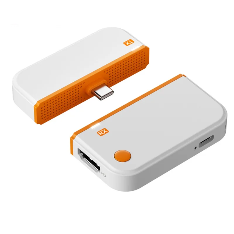 

BNVN-Type-C 50M Wireless Video Transmitter Receiver -Compatible Extender Adapter For PC Phone TV Monitor Dongle TV Stick