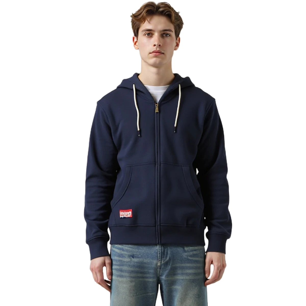 

Solid Color Hoodie Men Fashion Zip Up Long Sleeve Oversized Jacket Coat Harajuku Gothic Hooded Sweatshirt Y2K Teen BP20933