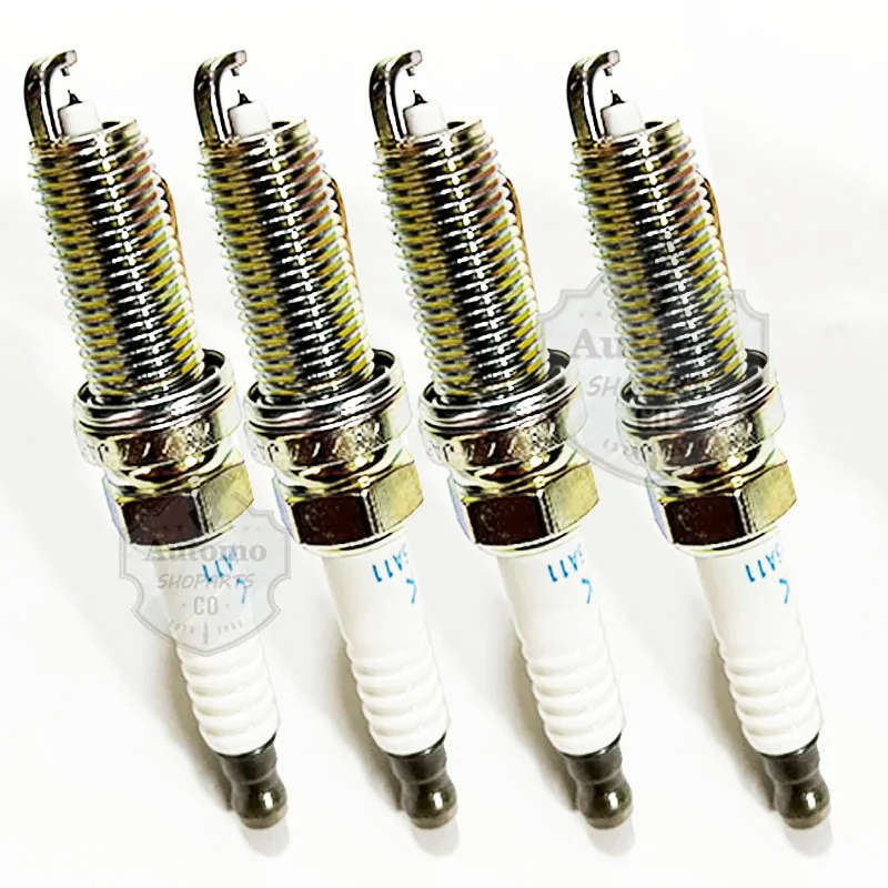 4PCS 22401-JA01B Dual Iridium Spark Plug fit for Nissan X-TRAIL SENTRA ROGUE ALTIMA TEANA VERSA MICRA CUUBE NOTE DILKAR6A11