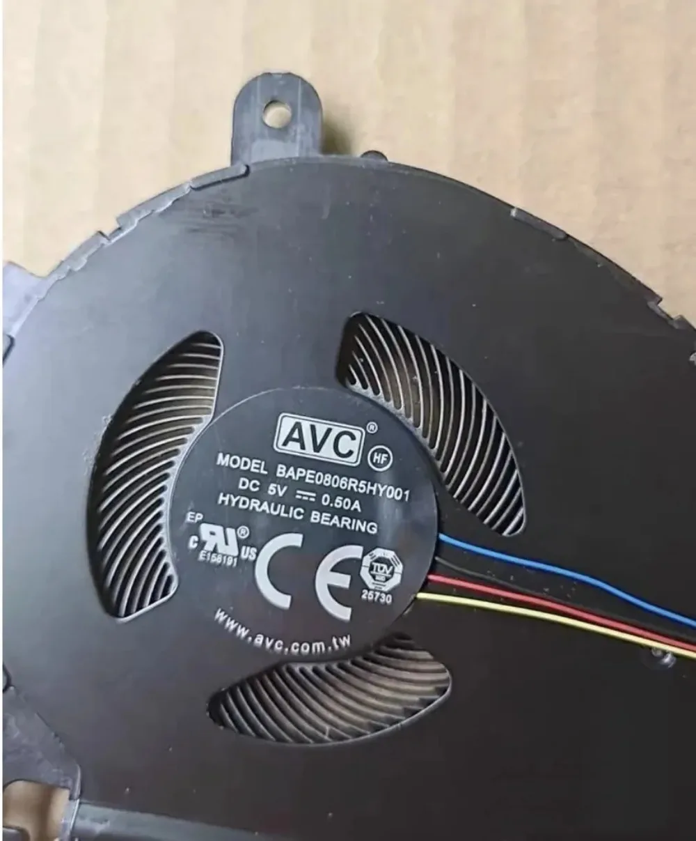 SX DC5V 0.50A 4 Pin Laptop CPU Cooling Fan For ASUS ExpertBook B5 OLED B5302 B5302C BAPE0806R5HY001 HQ23300147000