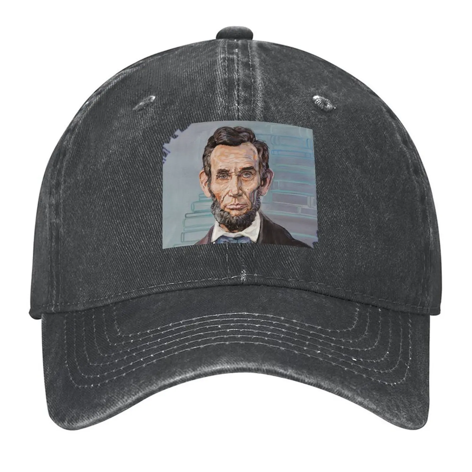 

Lifelong Learner - Abraham Lincoln Baseball Cap Sunscreen Rugby Sun Hat For Children Cosplay Hats For Men Women's