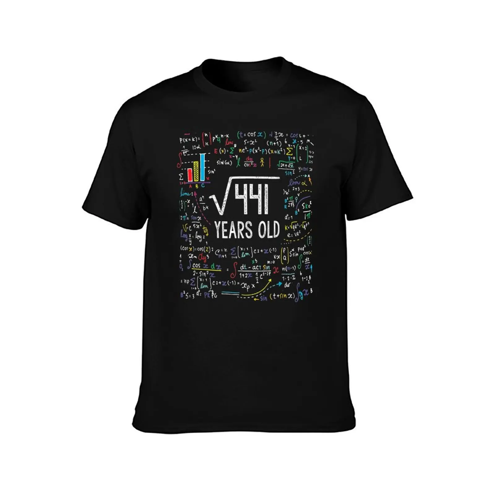 Square Root Of 441 21St Birthday 21 Year Old Gifts Math Bday T-Shirt Comfortable Workout Short Sleeve Shirt