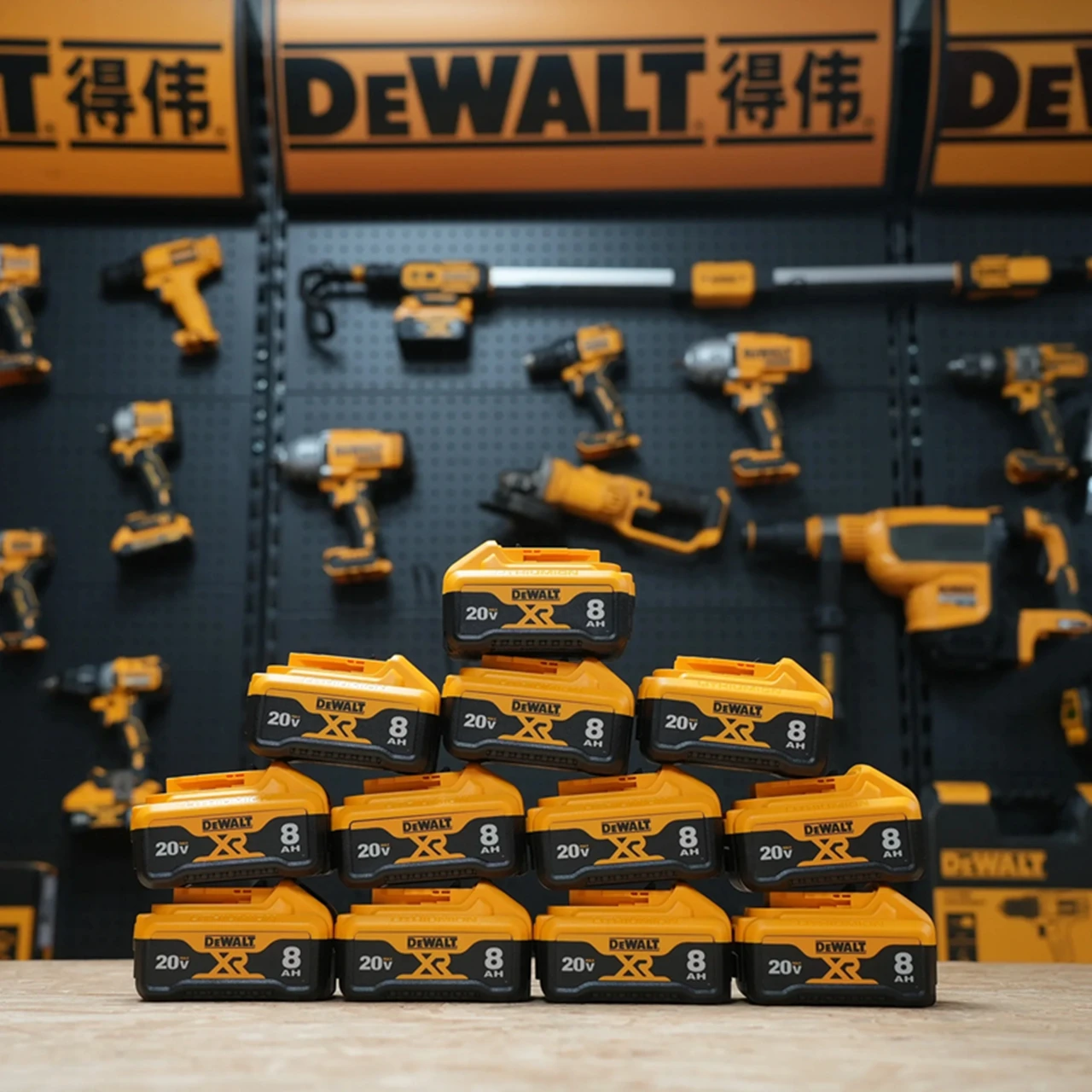 Imagem -05 - Nova Bateria Original Dewalt Dcb208 8.0ah 20v Ferramentas Elétricas Compactas de Íon-lítio