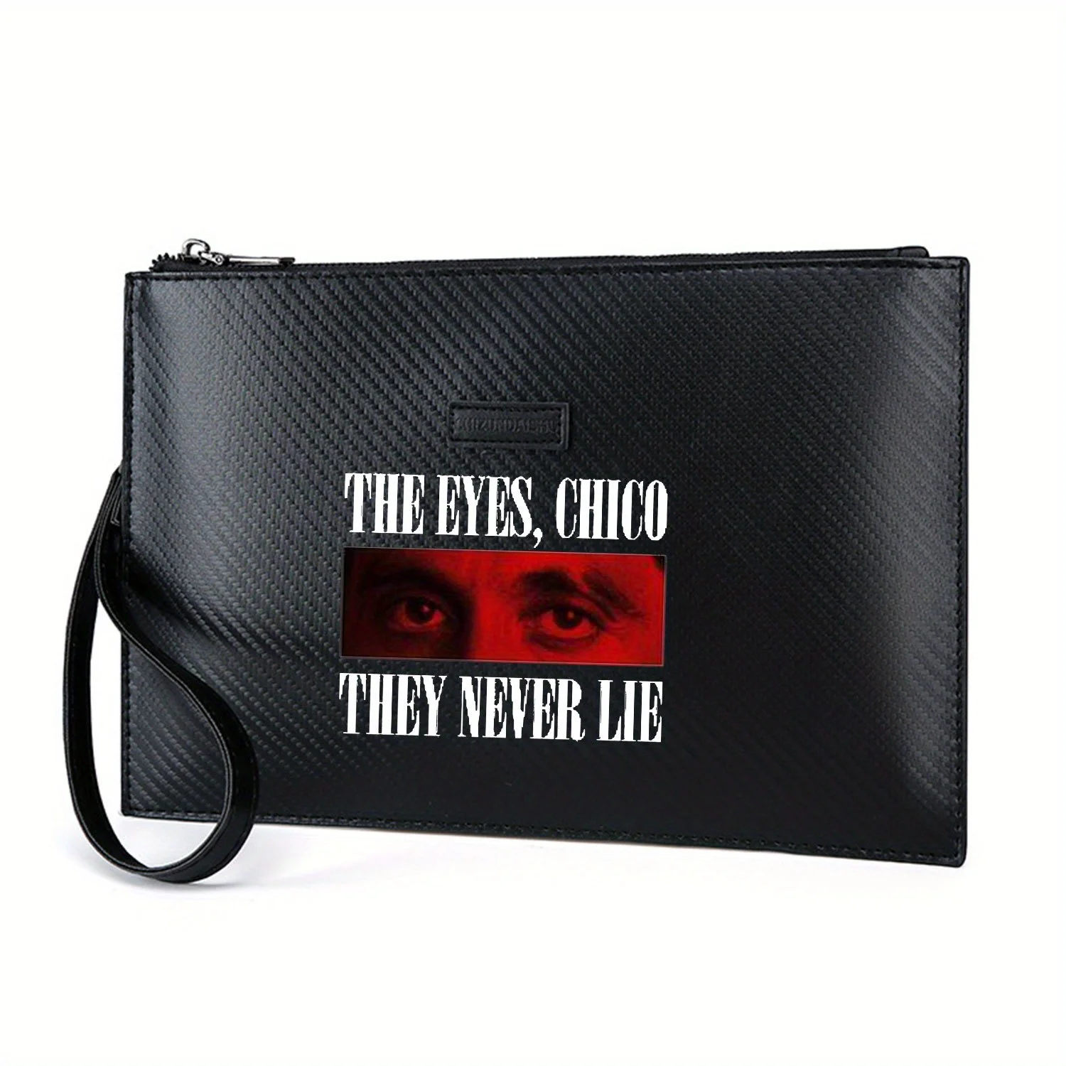 Eyes, They Never Lie,Chico Элегантная мужская сумка из искусственной кожи с принтом, модная и практичная для повседневной носки