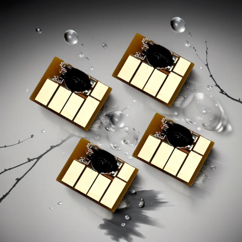 HP 82 4PC/Set Ink Cartridge Permanent Chip HP 82 For HP Designjet 510 Printer - Image 2