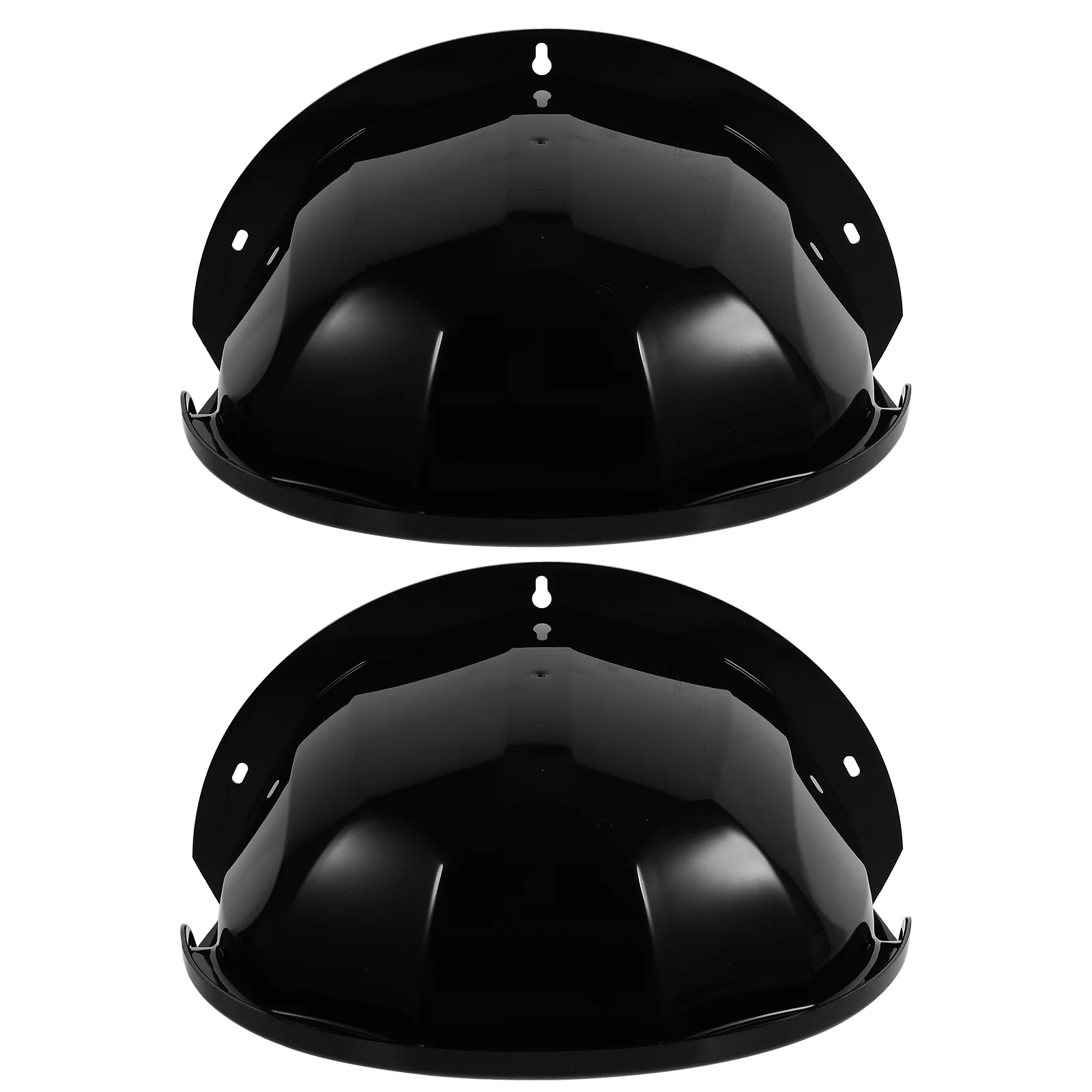 Campanello per telecamera Copertura antipioggia Telecamere esterne Paralume di sicurezza Cancello in ABS nero esterno