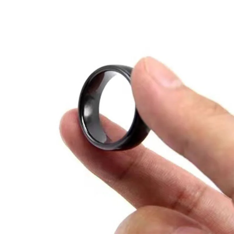 RFID Ultra-thin Waterproof Ring T5577 Rewritable Badge 125khz Token Copy Smart NFC Chip Clone Em4305 Tag Access Control Card