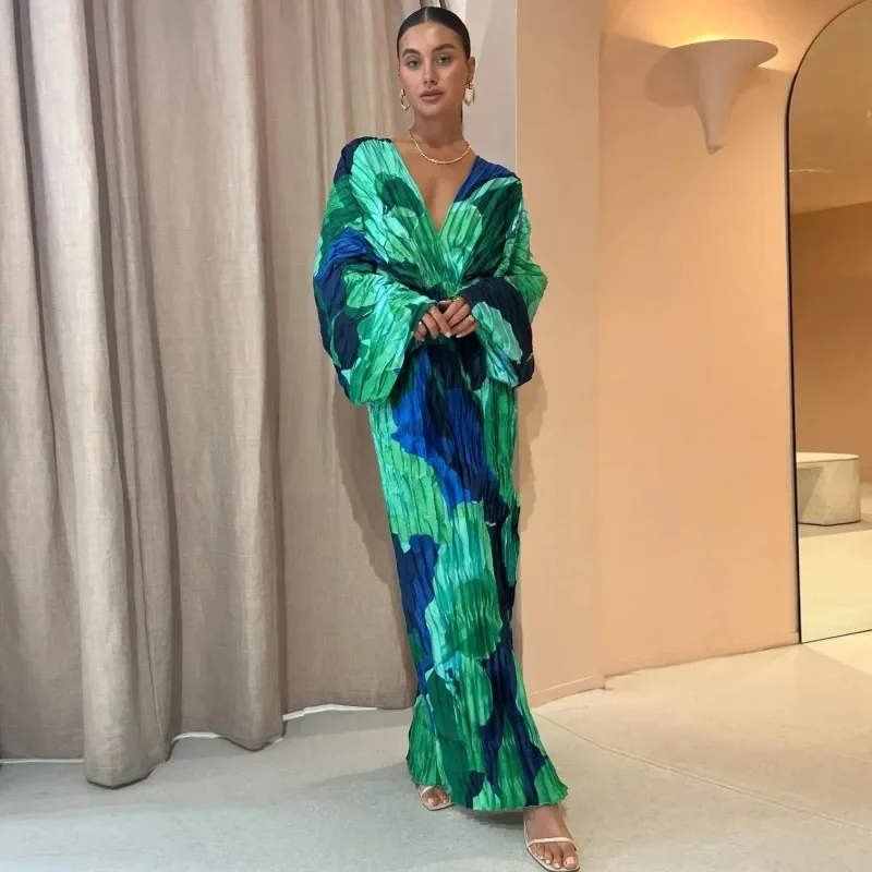 

African Dresses For Women 2025 New African Clothes Dashiki Flower Print Ankara Dresses Bazin Traditional Robe Africa Dress