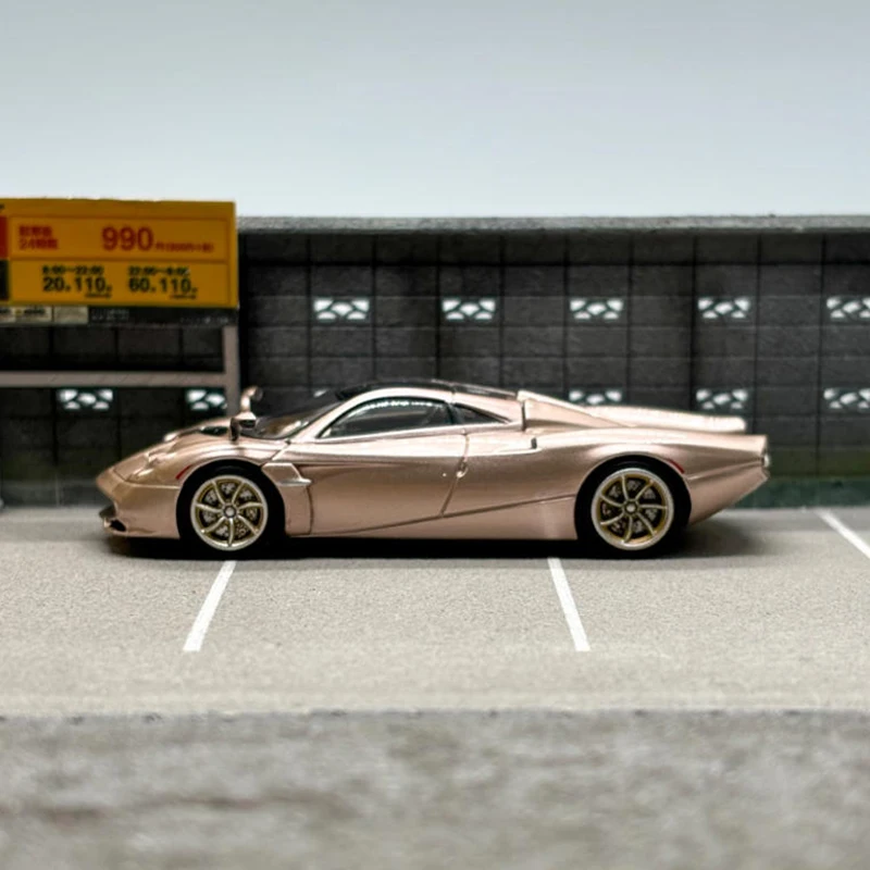 CM Modello 1:64 Huayra Coda Lunga Simulazione Pressofuso in Lega Modello di Auto Collezione Display Ornamento Giocattolo Regalo