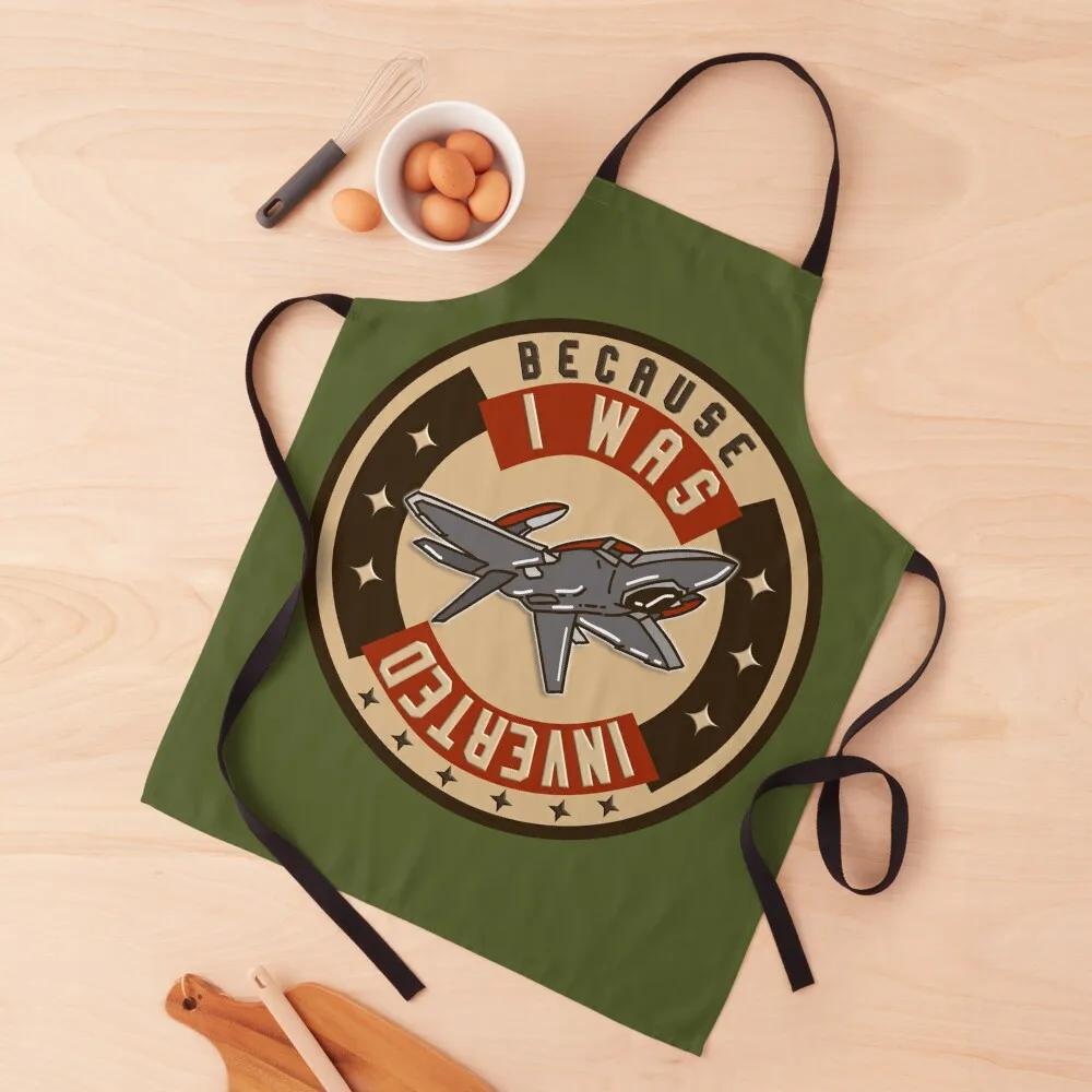 

Because I was Inverted Apron for women with pocket kitchen clothes for men innovative kitchen and home items Apron