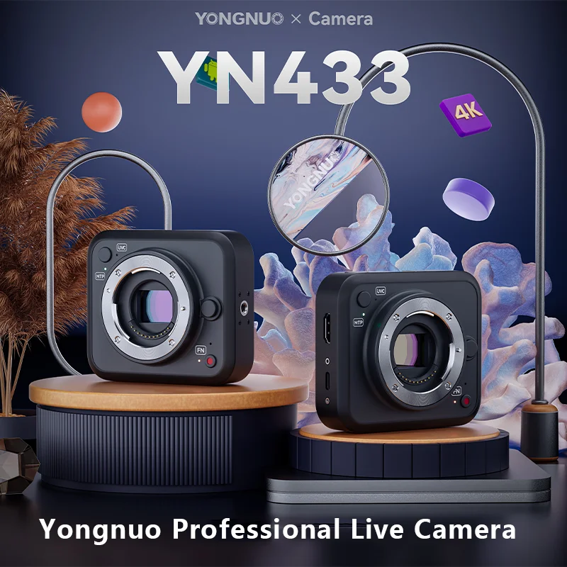 

YONGNUO YN433 Live Camera M4/3 USB Camera For HD Live Streaming Meeting Teaching