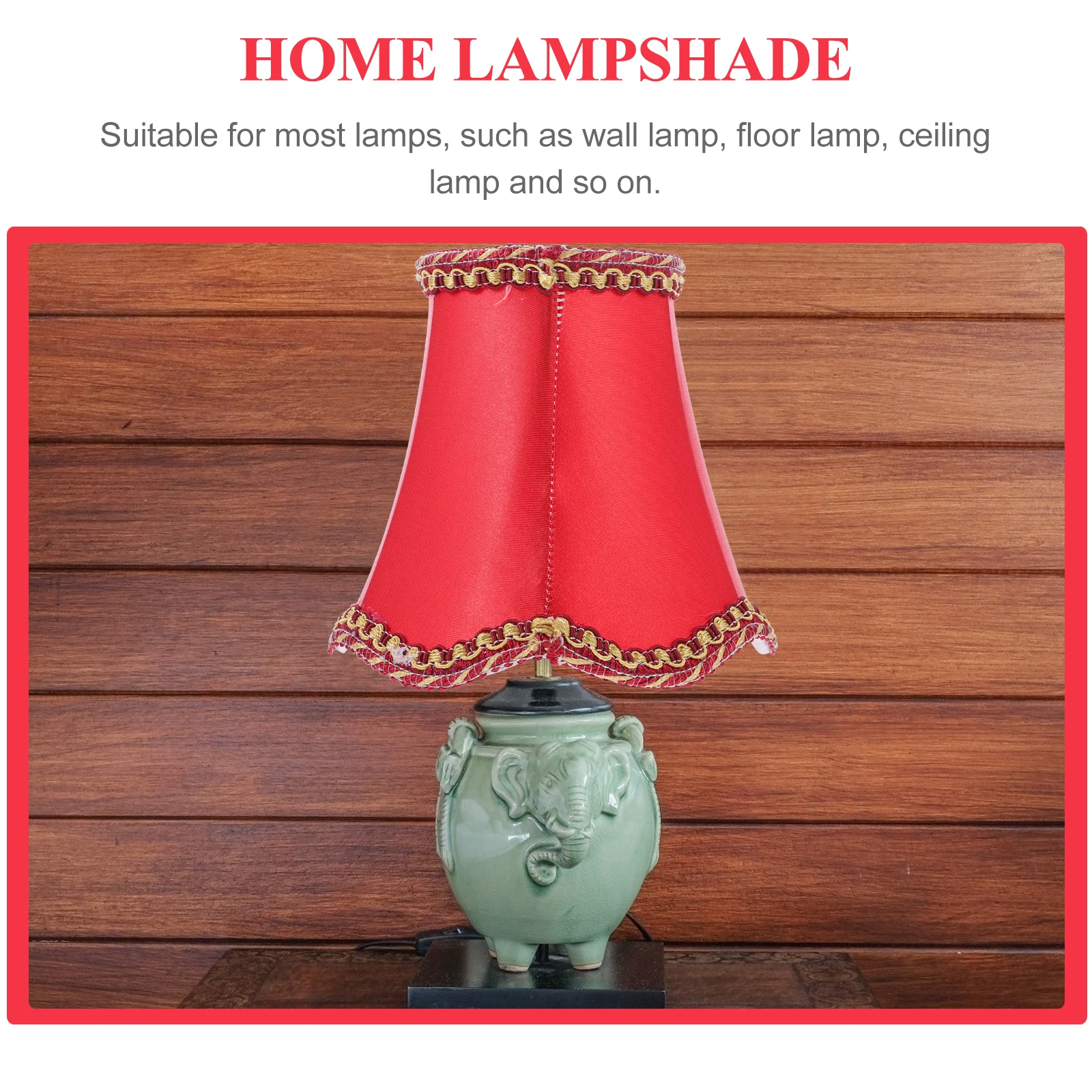 

1Pcs Cloth Lampshade Simple Wave Bottom Ceiling Light Shade Decorative Lamp Cover for Home Wall Floor Light Home Lampshade