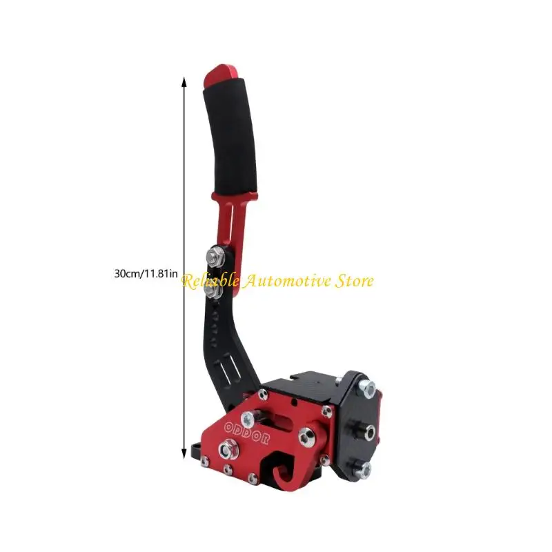 M68B PC Compatible Handbrake with Vibration Feedback Real Driving Simulation Metal Construction for Racing Game Enhancing Drift