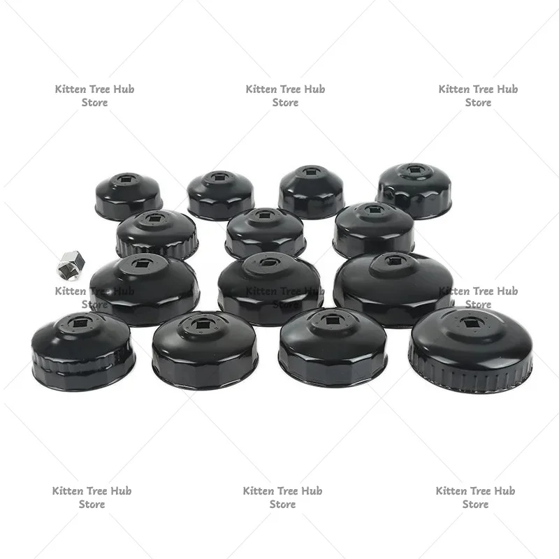 15pcs Professional Tool Set Cup Type Oil Filter Wrench Removal Tools for Car Repair