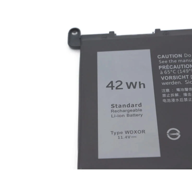 WDXOR Original Laptop Battery For Dell Inspiron 14 5368 5567 7560 5767 7472 7460-d1525s 7368 7378 5565 Latitude 3488 3580 WDX0R