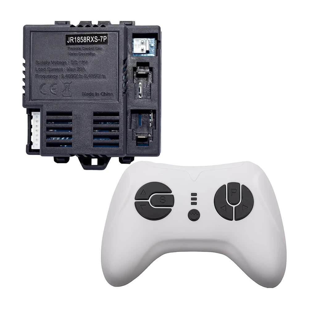 

2 4G Remote Control Receiver and Controller JR1858RXS7P for Children\\'s Electric Car Compatible with 12V Vehicle Models