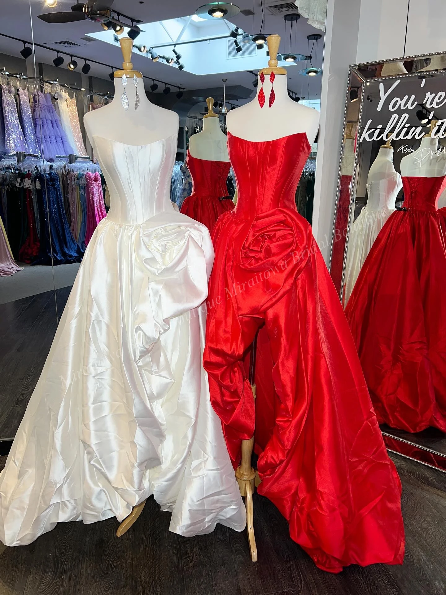 ارتفاع منخفض حفلة موسيقية فستان الملكة 2k26 مشد فقاعة هيم الأحمر روزيت طويل Ballgown في سن المراهقة سيدة مسابقة رسمية مساء كوكتيل حزب ثوب #5