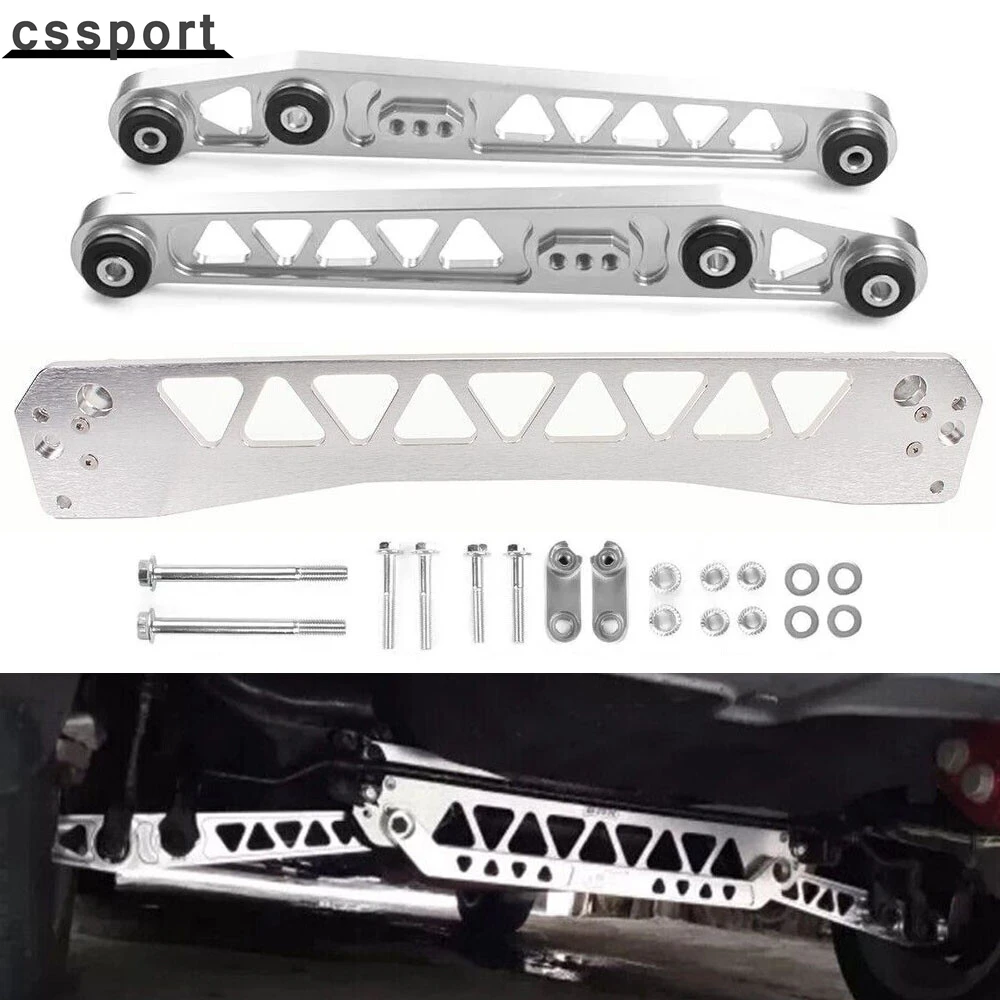 

Car Rear Lower Control Arm & Subframe Brace Tie Bar for 1996-2000 Honda Civic EK