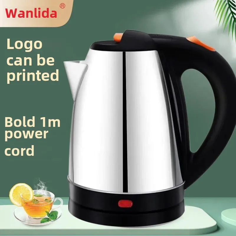 Wanlida Automatic Temperature Control Stainless Steel Electric Kettle Smart Cross-Border E-Commerce Water Heater From China