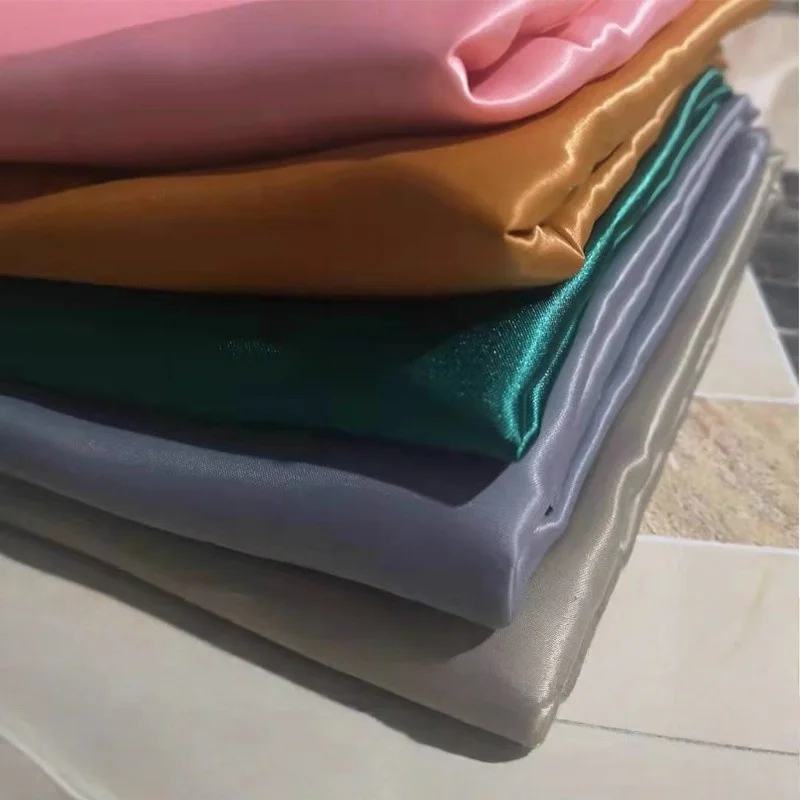 Autumn and winter twill satin sewn clothing lining Taff suit lining handmade DIY luggage lining shooting background fabric