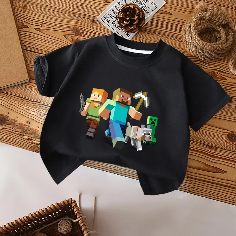 minecraft dress shirt Minecraft Boys' Print Button Up Shirt, Sizes 4-18
