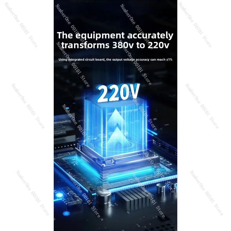 Three Phase Dry Type Isolation Transformer Step Up Step Down 380V 220V 415V 440V 480V 100KVA Voltage Converter - view 2