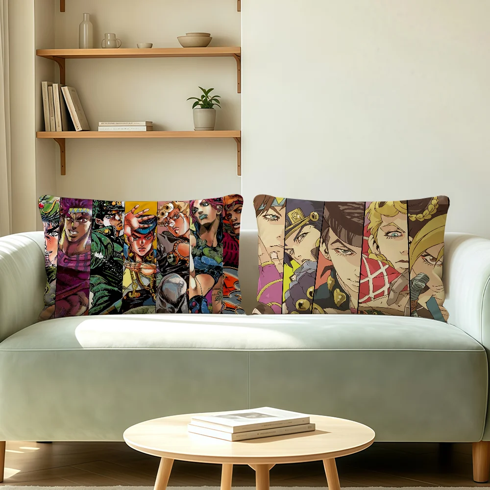 Anime J-JoJo Jolyne Cujoh Rectangular Pillowcase Home Decor Party Favors Sofas Living Rooms Beds And Dormitories
