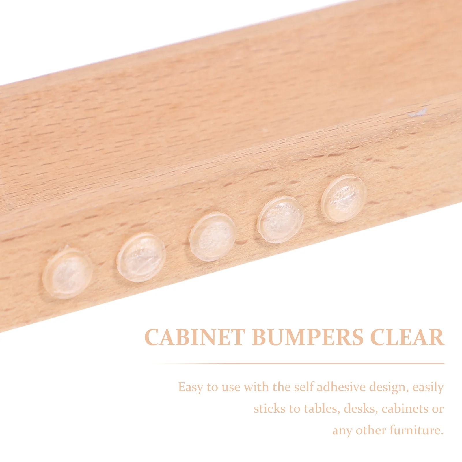 

Clear Bumpers Self Adhesive 80 Particles Sheet Cabinet Door Pads Durable Easy Use Anti Scratch Noise Elimination Furniture Guard