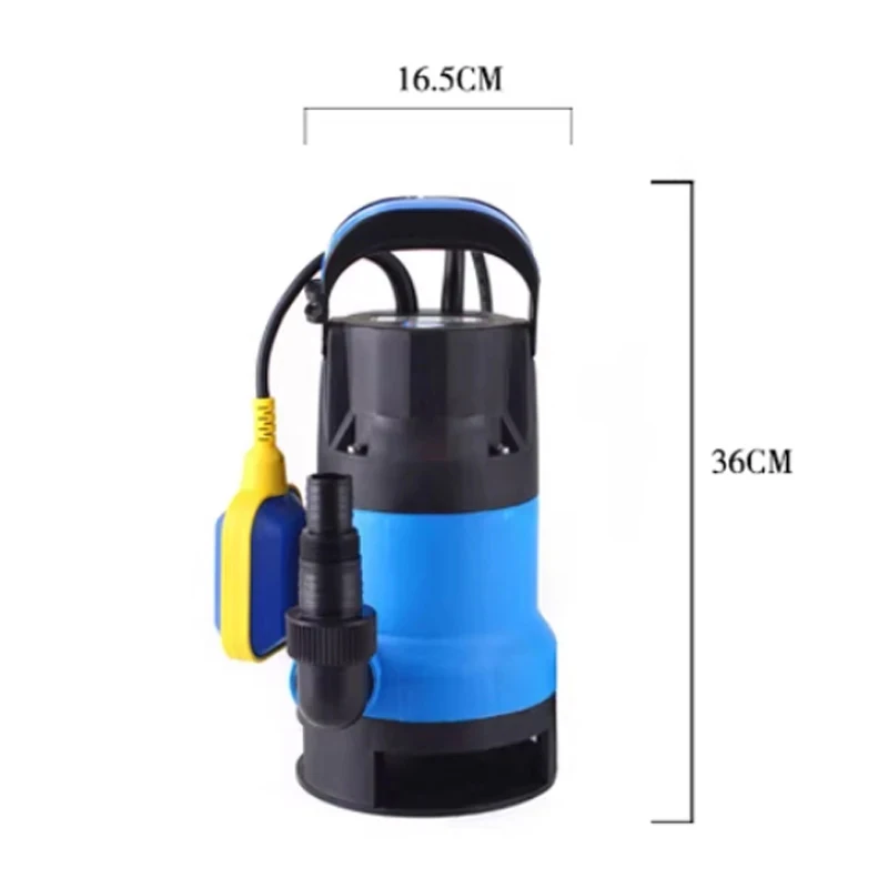 400W 750W Electric Submersible Water Pump Portable Utility Pump Pool Pond Sump Flood Drainage Clean Water Transfer Pump