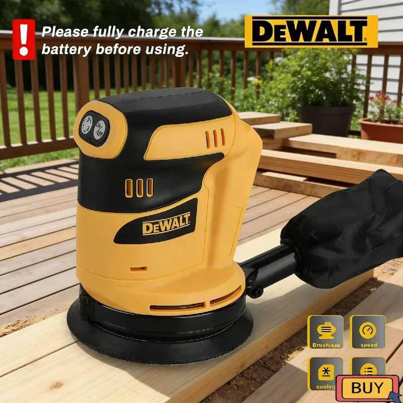 dewalt-ws-ka7-xr-li-ion-cordless-polisher-rechargeable-mini-ergonomic-grip-3-gear-speed-125mm-fit-18v-20v-battery