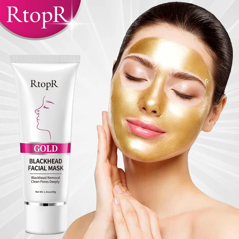 

Golden Remove Blackheads Mask Oil Control To Pores Shrinking Facial Whitening Face Masks Skin Care Products Beauty Healthy