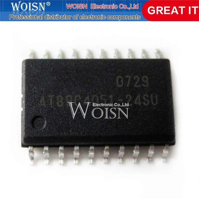 

10PCS AT89C4051-24SU AT89C4051 SOP-20