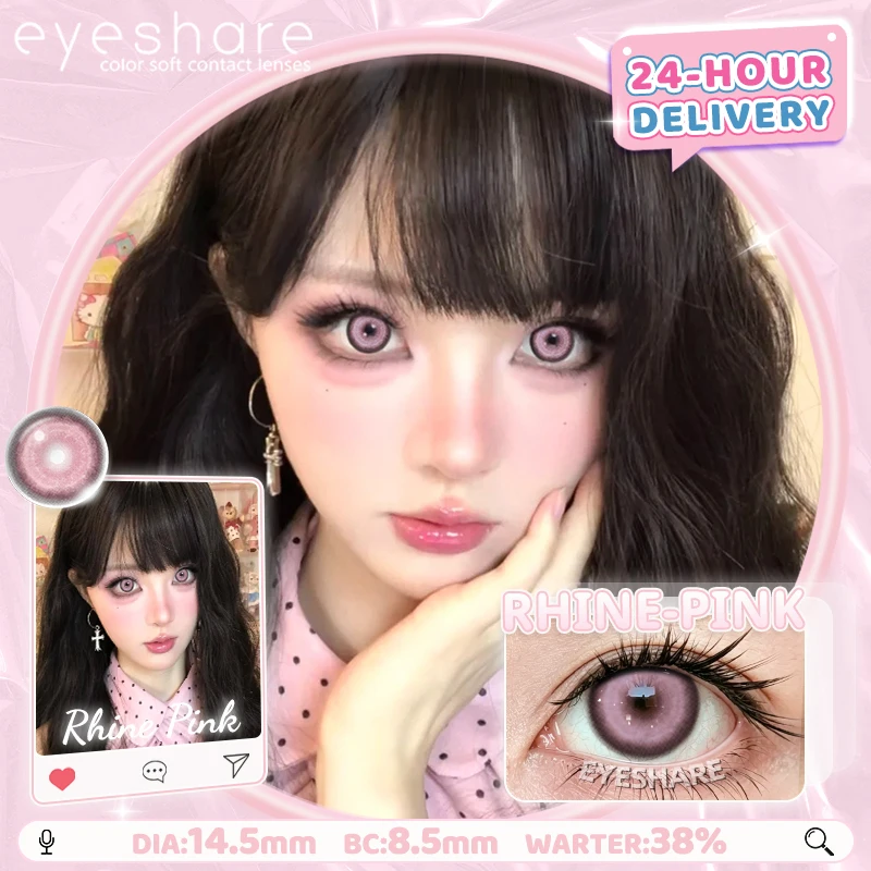 EYESHARE 1 Paar Rote Cosplay-Farbige Kontaktlinsen für Augen Verrücktes Halloween-Make-up Farbige Augenlinsen Anime-Zubehör – Detail 33