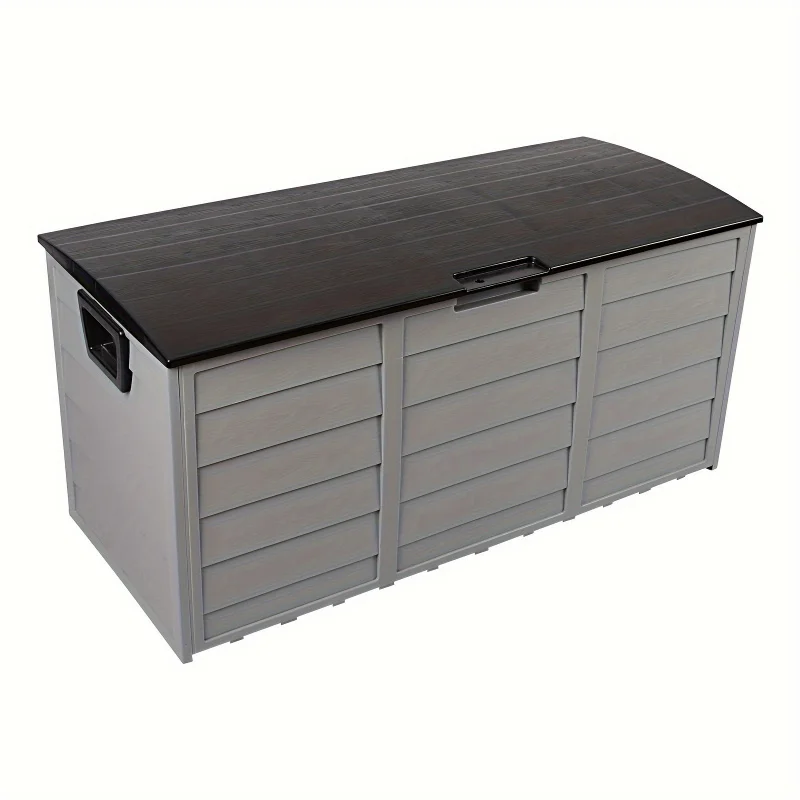 

75Gallon 260L Outdoor Garden Plastic Storage Box Seat Tool Cushion Toy Lockable Storage Box