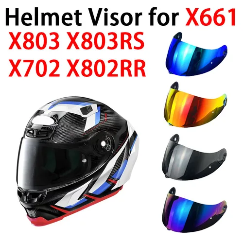 Imagen 1 del producto Visera x-lite para NOLAN X-803 X-802 X-702 X-661 X603 X803 RS Protector de Casco protección Uv Casco Moto Visera protector solar