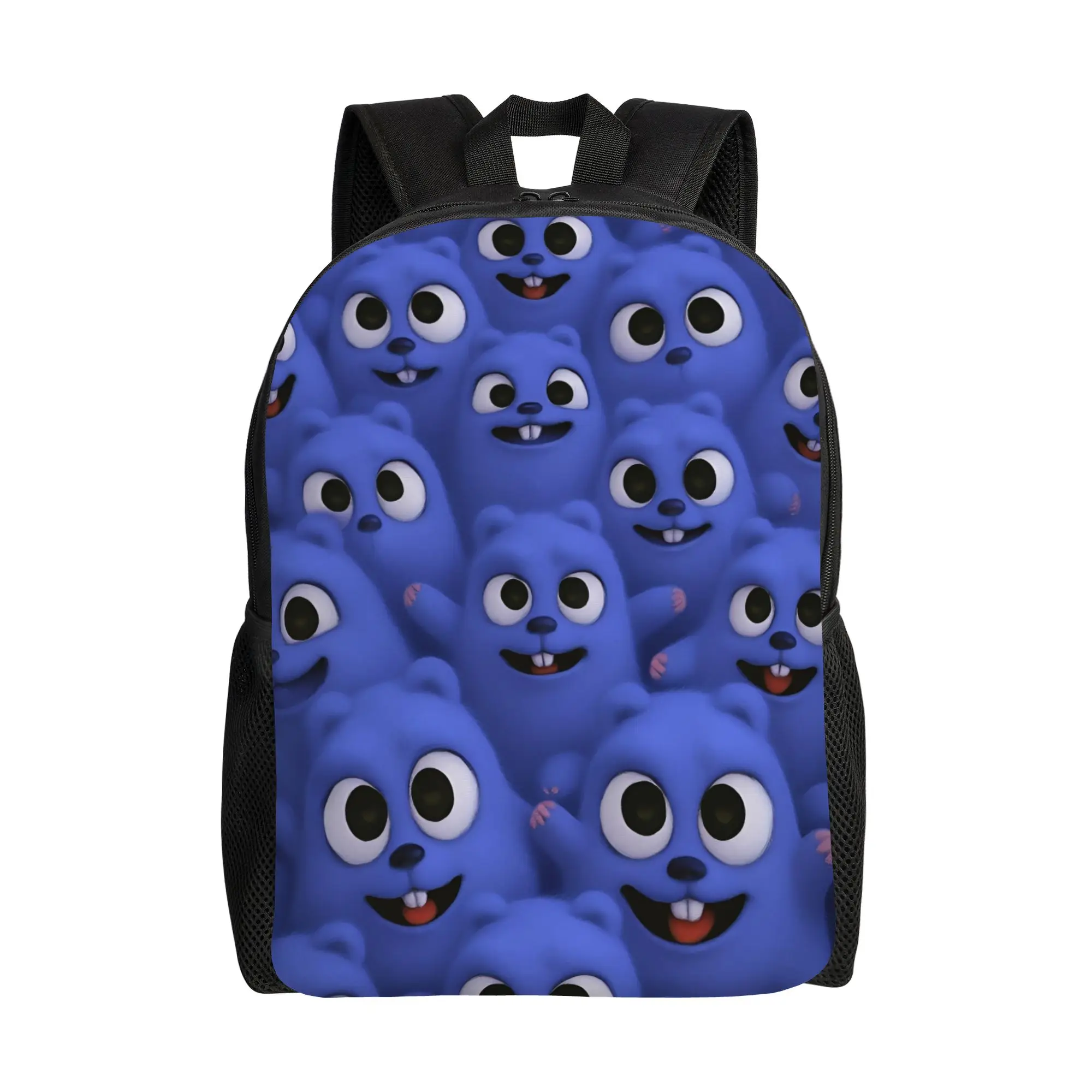 

Grizzy Teenage Backpack with Pocket High School Hiking Travel Animation Bear Daypack for Men Women Laptop Computer Shoulder Bag