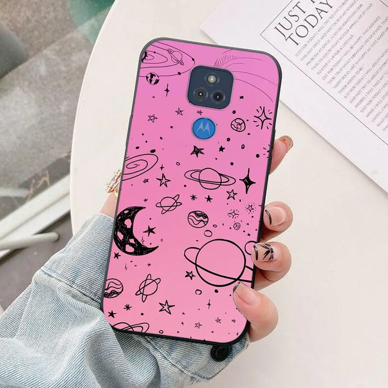 For Moto G Play 2021 Case Cover XT2093-3 Soft Silicone Case For Motorola G Play 2021 Fashion TPU Protective Back Cover Bumper